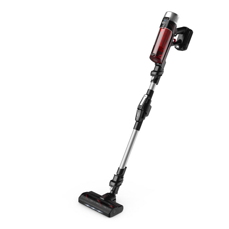 Rowenta X-Force Flex 9.60 RH2077 aspirapolvere senza filo Nero, Rosso Senza sacchetto