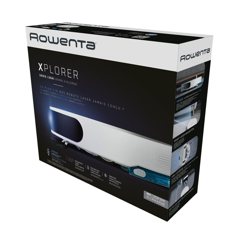 Rowenta X-Plorer RR9077WH Aspirapolvere Robot 0,5 L Senza sacchetto Bianco