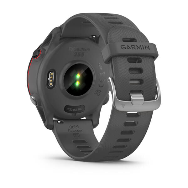 Garmin Forerunner 255 3,3 cm (1.3") MIP 46 mm Digitale 260 x 260 Pixel Grigio Wi-Fi GPS (satellitare)