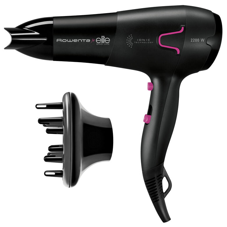 Rowenta Elite CV5623 asciuga capelli 2200 W Nero