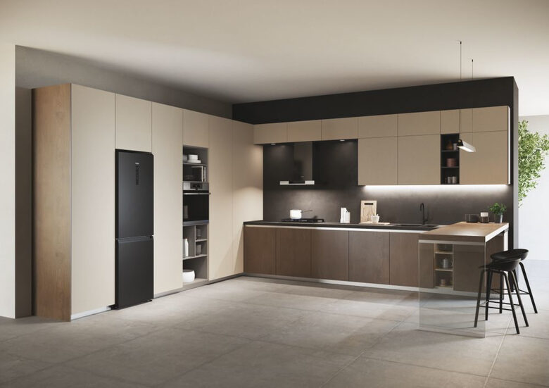 Haier 2D 60 Serie 3 HDW3618DNPB Libera installazione 341 L D Nero