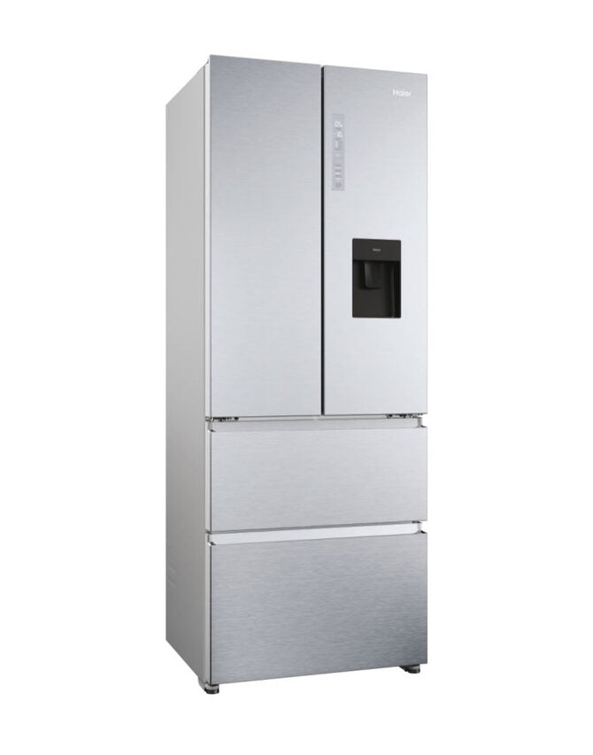Haier FD 70 Serie 5 HFR5719EWMG frigorifero side-by-side Libera installazione 444 L E Argento