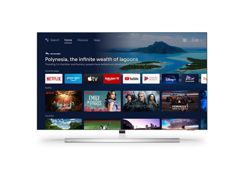 Philips 55OLED807/12 TV 139,7 cm (55") 4K Ultra HD Smart TV Wi-Fi