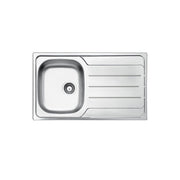 Glem Gas L1G86XS3 Lavello ad incasso Rettangolare Stainless steel