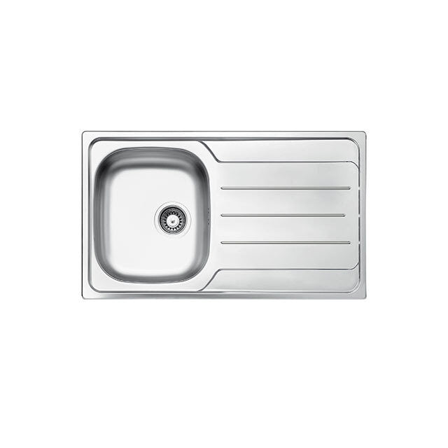 Glem Gas L1G86XS3 Lavello ad incasso Rettangolare Stainless steel
