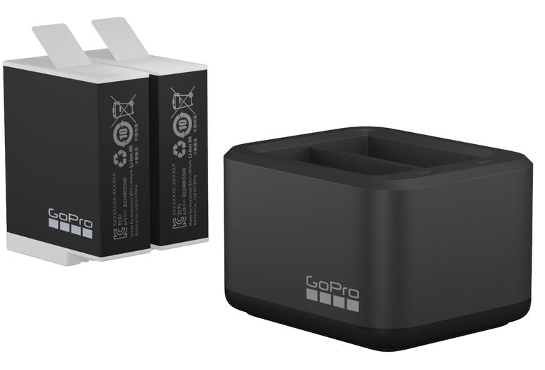 GoPro CARICABATTERIA DOPPIO + BATTERIA
