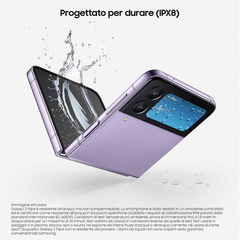 Samsung Galaxy Z Flip4 512GB Graphite RAM 8GB Display 1,9" Super AMOLED/6,7" Dynamic AMOLED 2X