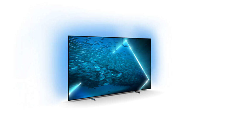 Philips 55OLED707/12 TV 139,7 cm (55") 4K Ultra HD Smart TV Wi-Fi Metallico
