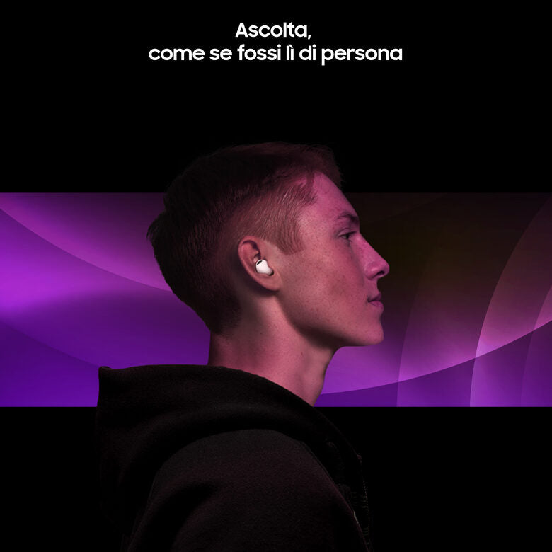 Samsung Galaxy Buds2 Pro Auricolari Bluetooth Bora Purple Batteria 500 mAh