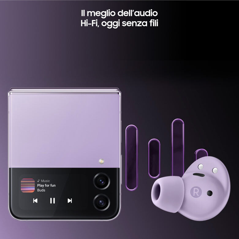 Samsung Galaxy Buds2 Pro Auricolari Bluetooth White Batteria 500 mAh