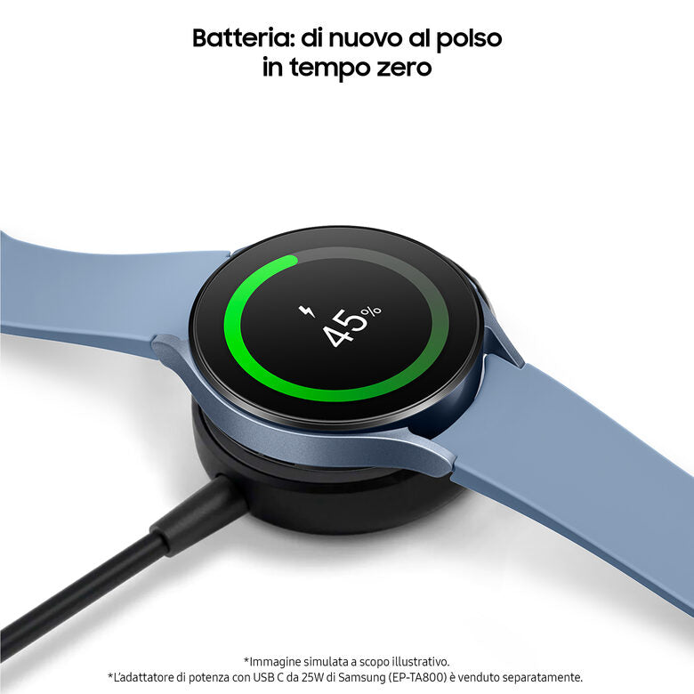 Samsung Galaxy Watch5 40mm Smartwatch Ghiera Touch in Alluminio Memoria 16GB Pink Gold