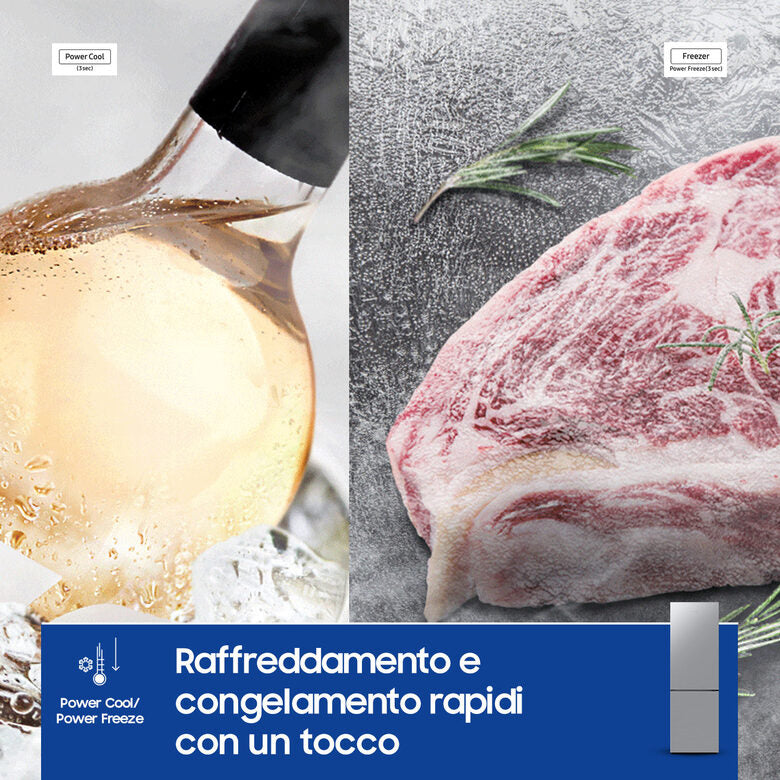 Samsung Frigorifero Combinato EcoFlex 1.85m 344L RB33B612FSA