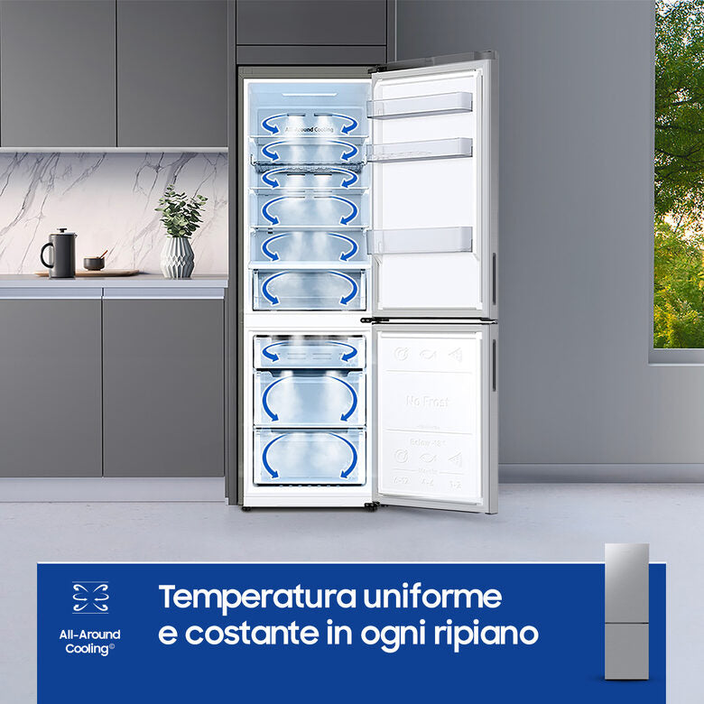Samsung Frigorifero Combinato EcoFlex 1.85m 344L RB33B612FSA