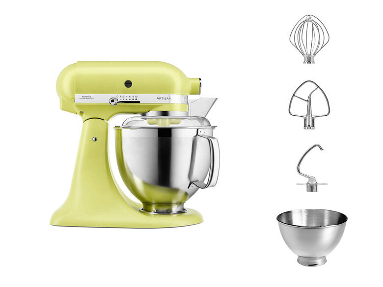 KitchenAid 5KSM185PSEKG Sbattitore con base 300 W Giallo