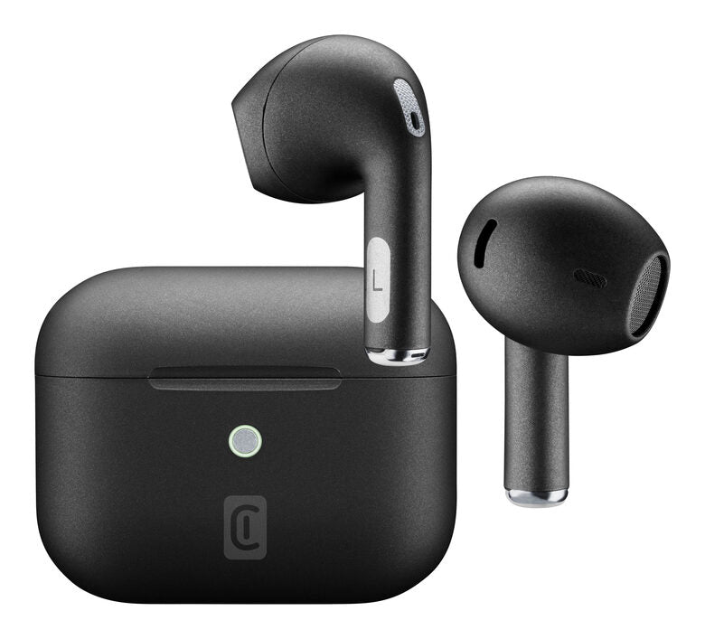 Cellularline CRYSTAL Auricolari Bluetooth® con Environment Noise Cancelling Nero