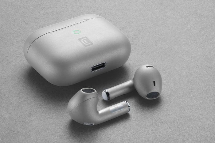 Cellularline Crystal Auricolare Wireless In-ear Musica e Chiamate Bluetooth Grigio