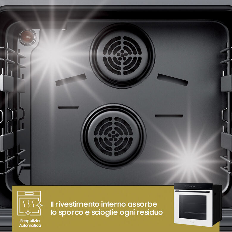 Samsung NV7B4040VBW/U5 Forno a Incasso 76 L 2950 W A+ Bianco