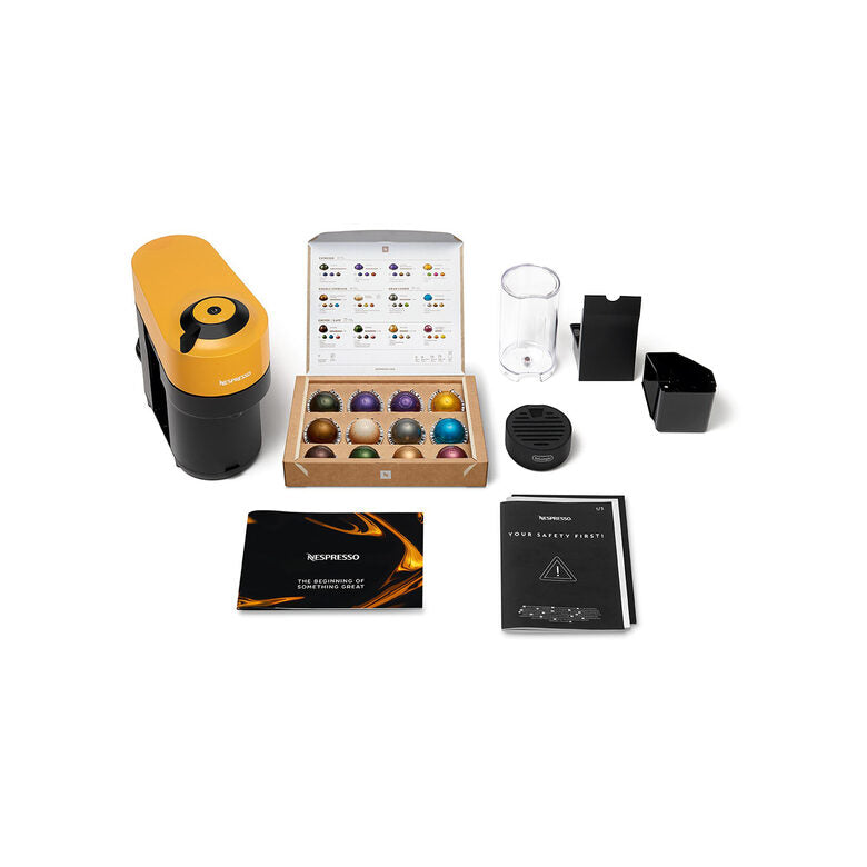 De' Longhi Vertuo Pop ENV90.Y Macchina da Caffè in Capsule, Giallo