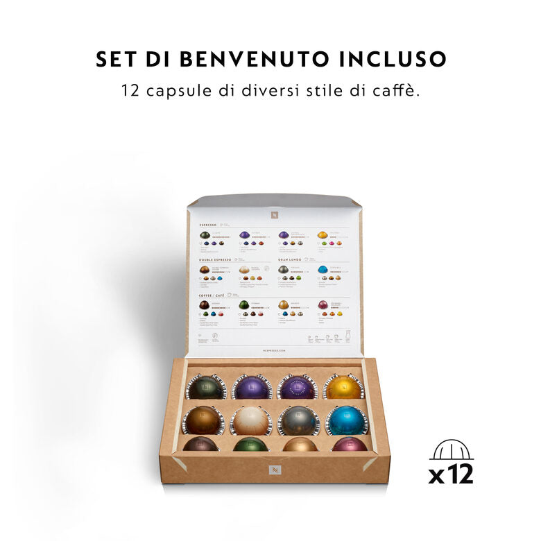 De' Longhi Vertuo Pop ENV90.Y Macchina da Caffè in Capsule, Giallo