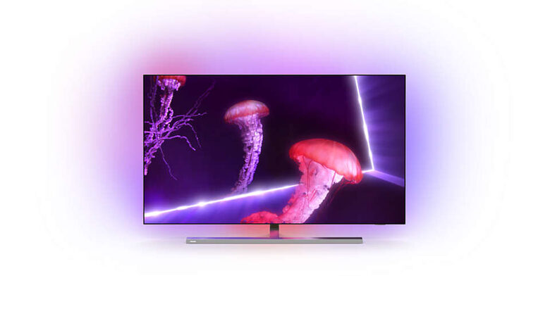 Philips 8 series 55OLED857/12 TV 139,7 cm (55") 4K Ultra HD Smart TV Wi-Fi Metallico