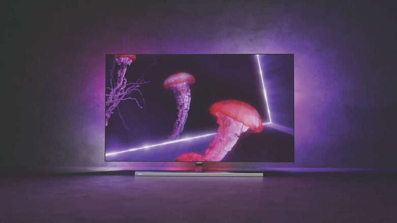 Philips 8 series 48OLED857/12 TV 121,9 cm (48") 4K Ultra HD Smart TV Wi-Fi Metallico