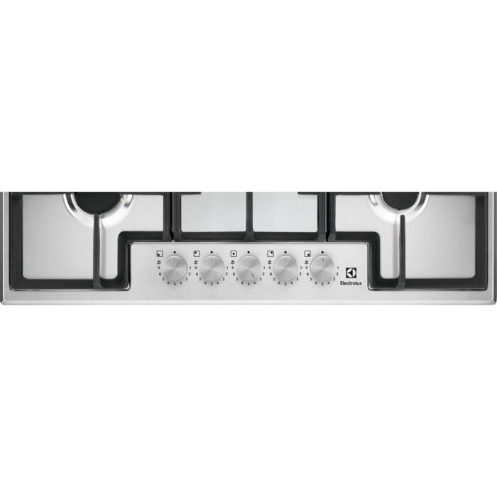 Electrolux EGS75362X Acciaio inossidabile Da incasso 75 cm Gas 5 Fornello(i)