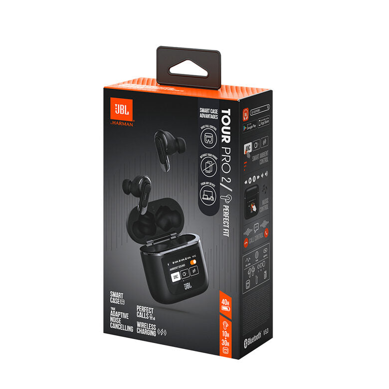 JBL Tour Pro 2 Auricolare Wireless In-ear Musica e Chiamate Bluetooth Nero