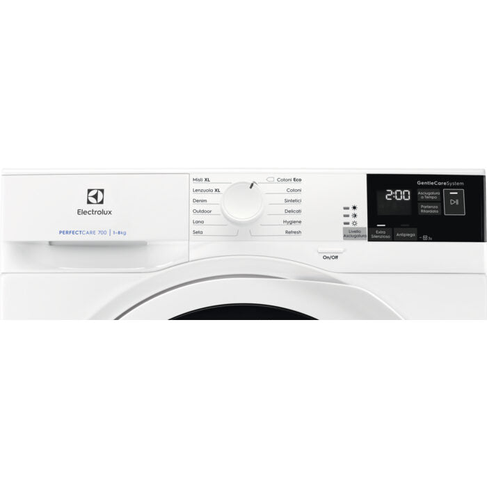 Electrolux EW7HW842 asciugatrice Libera installazione Caricamento frontale 8 kg A++ Bianco