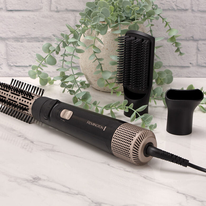 Remington AS7500 Spazzola ad aria calda Caldo Nero, Champagne 1000 W 1,8 m
