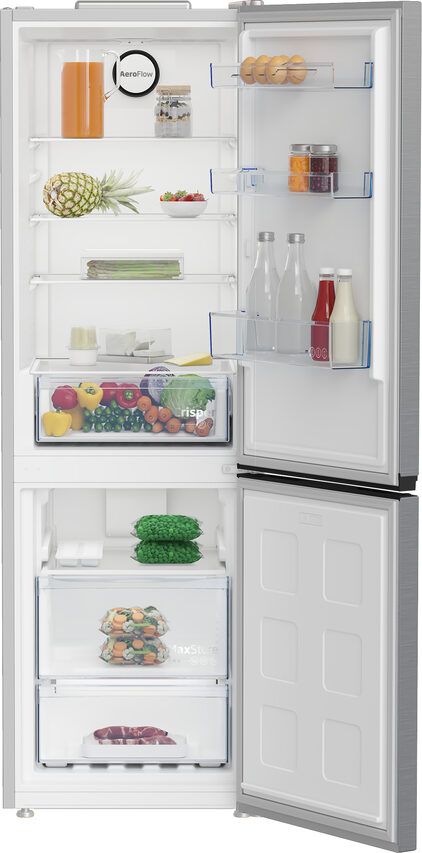Beko B1RCNE364XB frigorifero con congelatore Libera installazione 316 L E Acciaio inossidabile