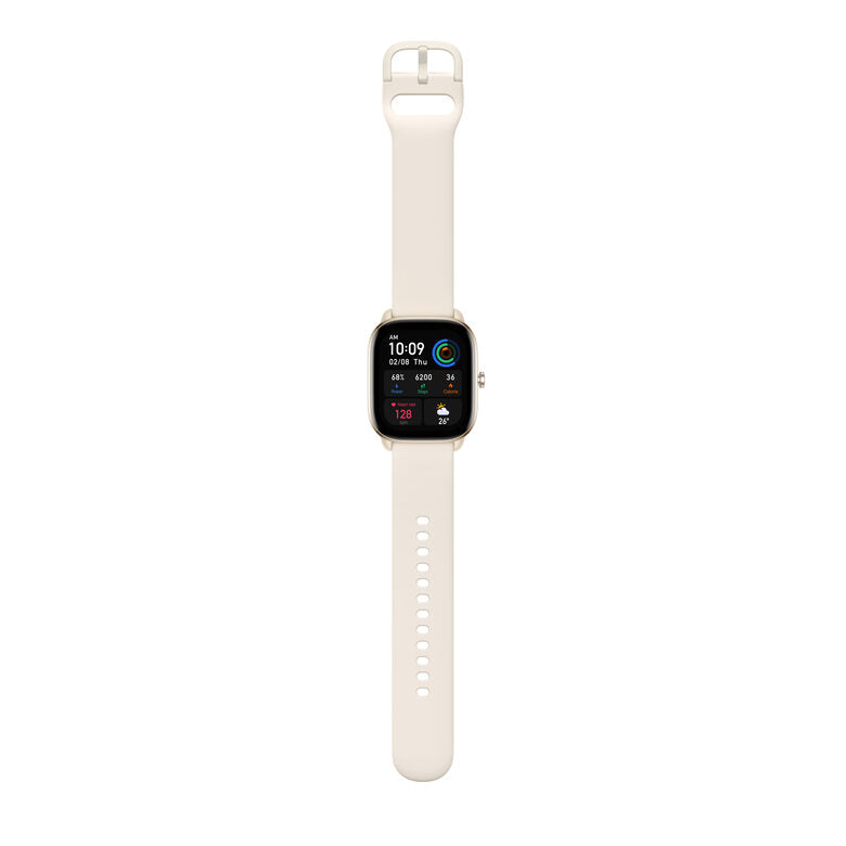 Amazfit GTS 4 mini 4,19 cm (1.65") AMOLED Bianco GPS (satellitare)