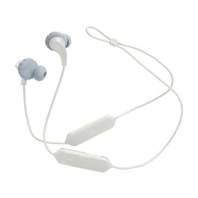 JBL Endurance Run 2 Cuffie Wireless In-ear Calls/Music/Sport/Everyday USB tipo-C Bluetooth Bianco