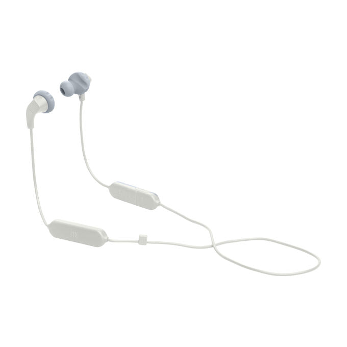 JBL Endurance Run 2 Cuffie Wireless In-ear Calls/Music/Sport/Everyday USB tipo-C Bluetooth Bianco