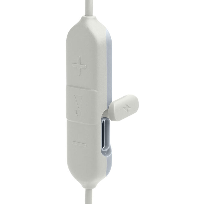 JBL Endurance Run 2 Cuffie Wireless In-ear Calls/Music/Sport/Everyday USB tipo-C Bluetooth Bianco