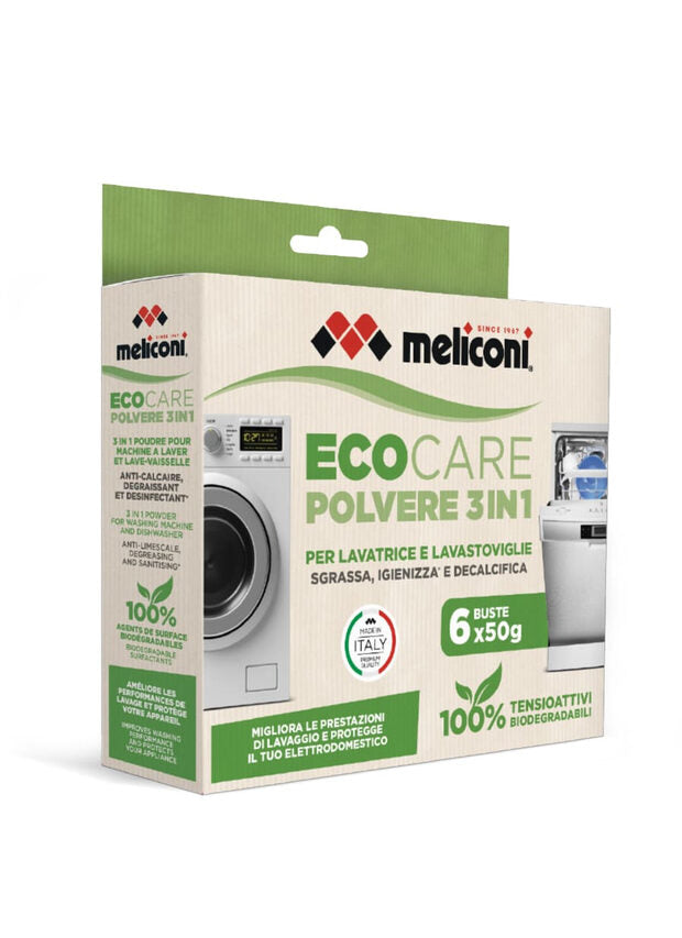 Meliconi 621022 detersivo per lavatrici 50 g Polvere 6 pz