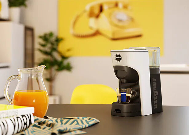 Lavazza LM 840 Tiny Eco Automatica/Manuale Macchina per caffè a capsule 0,6 L Bianco