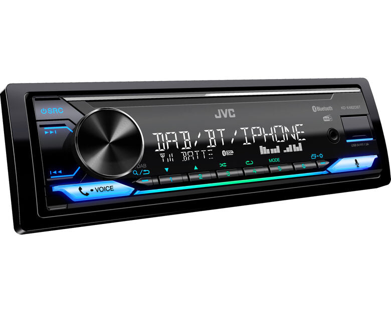 JVC KD-X482DBT Nero 200 W Bluetooth