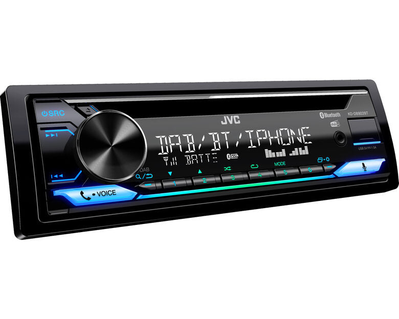 JVC KD-DB922BT Nero 200 W Bluetooth