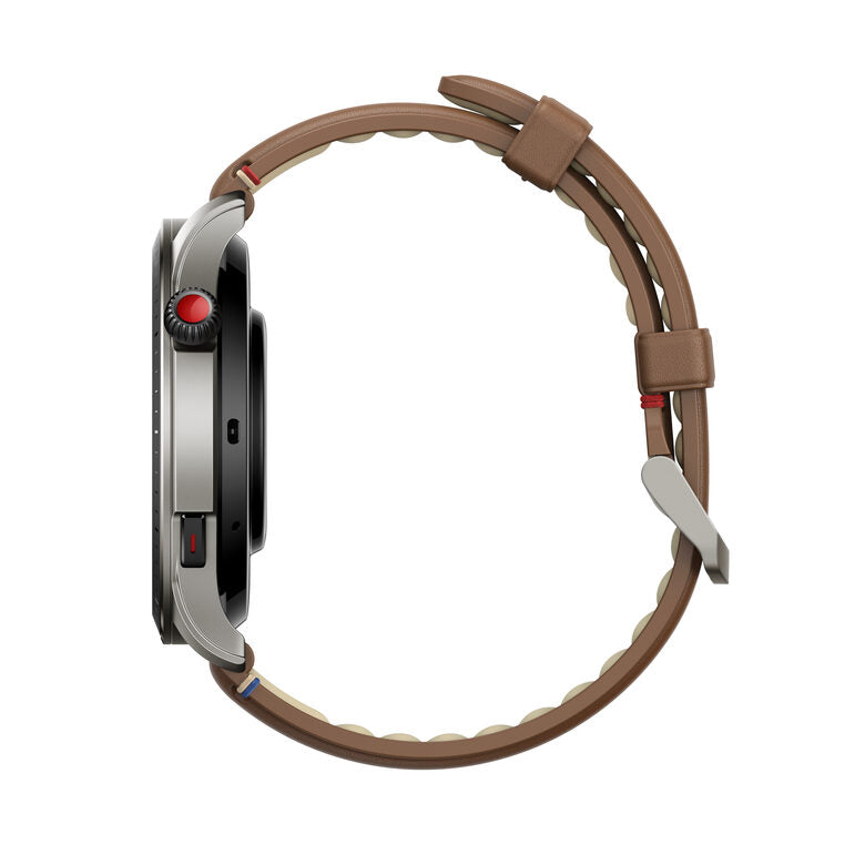Amazfit GTR 4 Vintage Brown Leather 3,63 cm (1.43") AMOLED 46 mm Marrone GPS (satellitare)