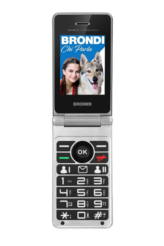 Brondi Cellulare Amico Prezioso Blue Metal