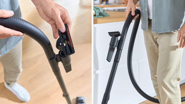 Bosch Serie 4 BGB38BA1 aspirapolvere a traino 4 L A cilindro Secco 600 W Sacchetto per la polvere