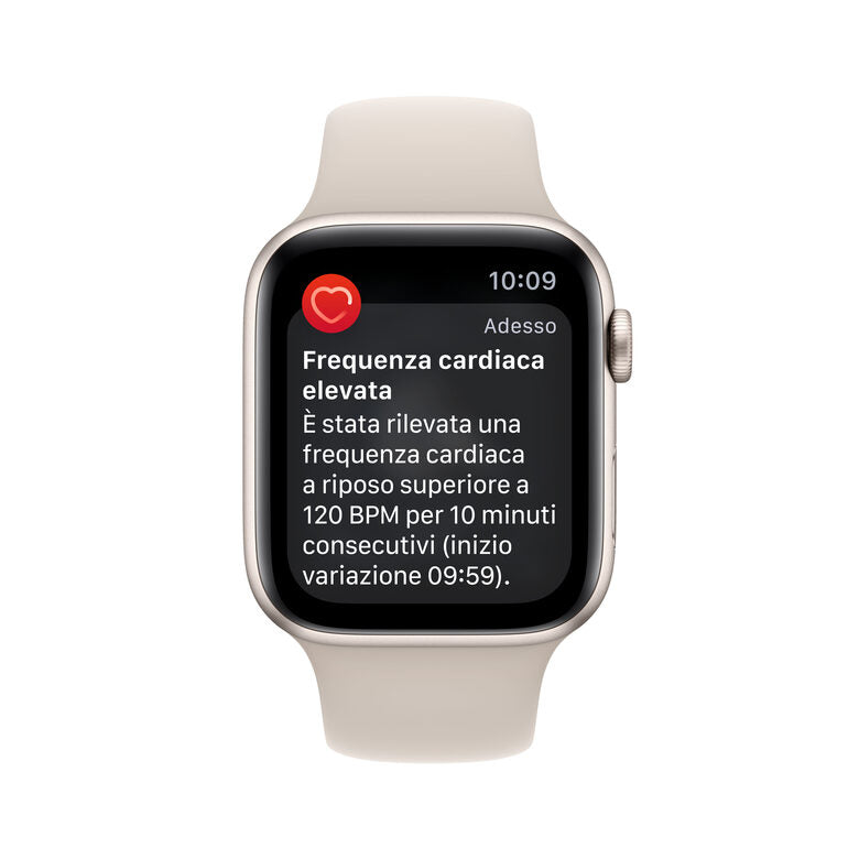 Apple Watch SE GPS 44mm Cassa in Alluminio color Galassia con Cinturino Sport Band Galassia - Regular