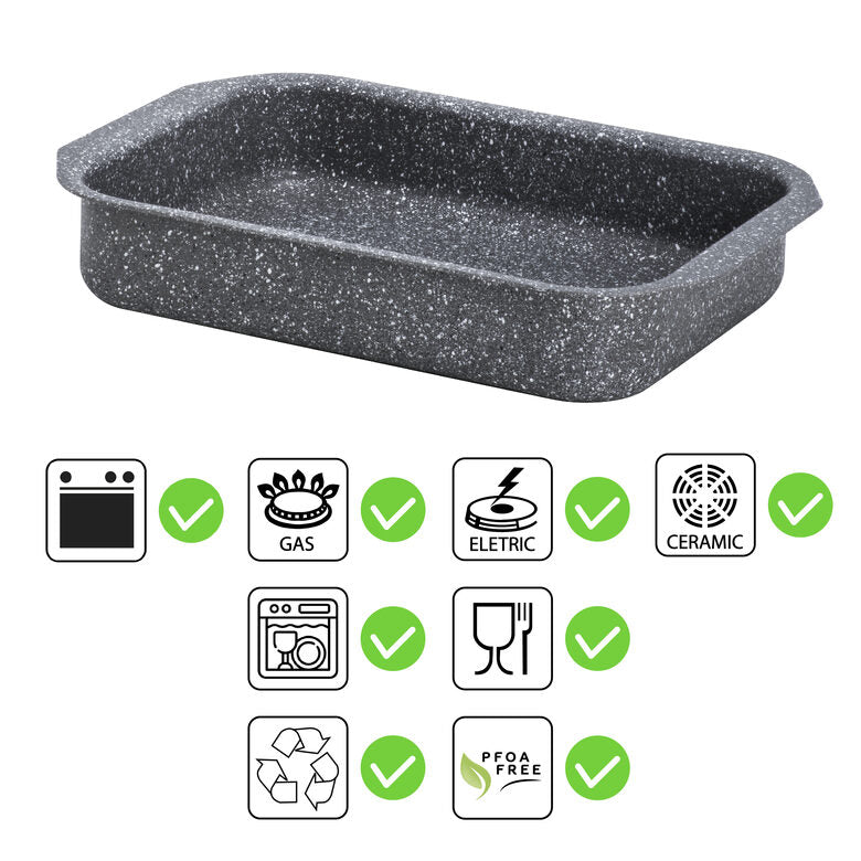 Aeternum AP000142 teglia da forno Rettangolare Alluminio