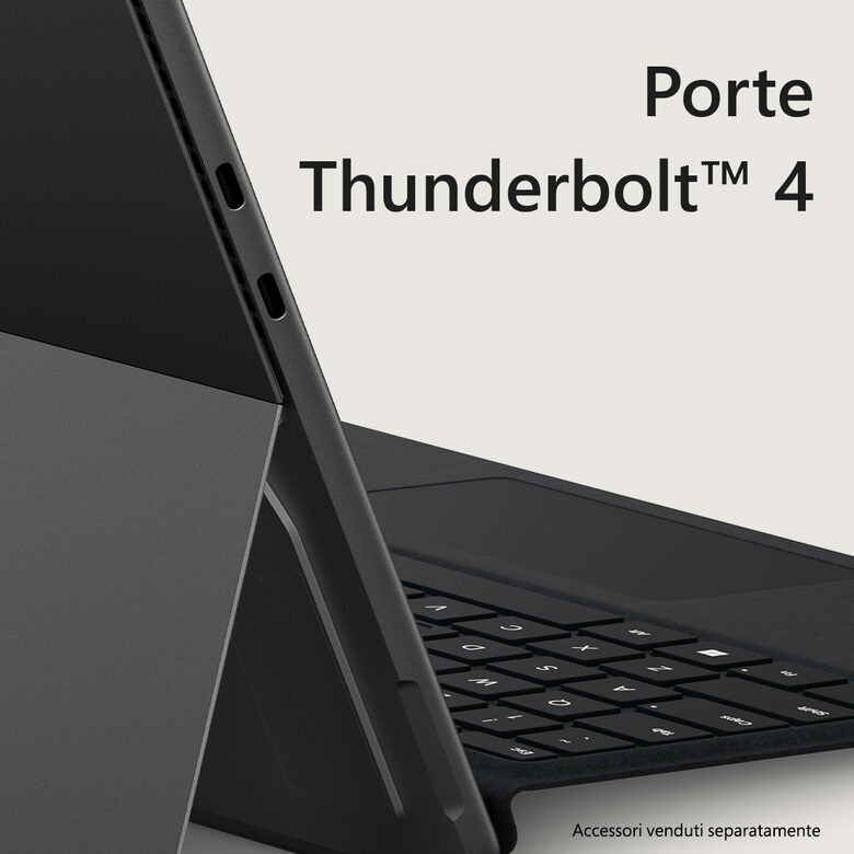 Microsoft Surface Pro 9 256 GB 33 cm (13") Intel® Core™ i5 8 GB Wi-Fi 6E (802.11ax) Windows 11 Home Grafite