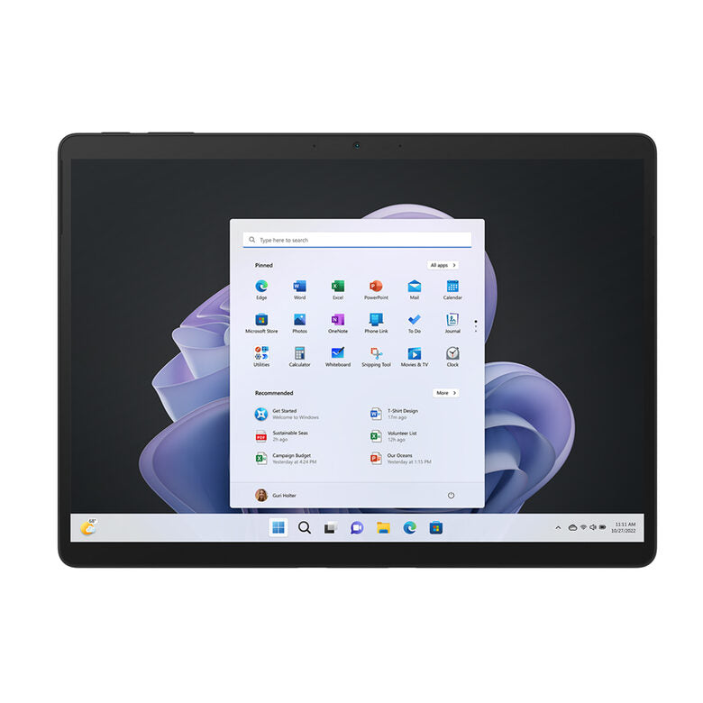 Microsoft Surface Pro 9 256 GB 33 cm (13") Intel® Core™ i5 8 GB Wi-Fi 6E (802.11ax) Windows 11 Home Grafite