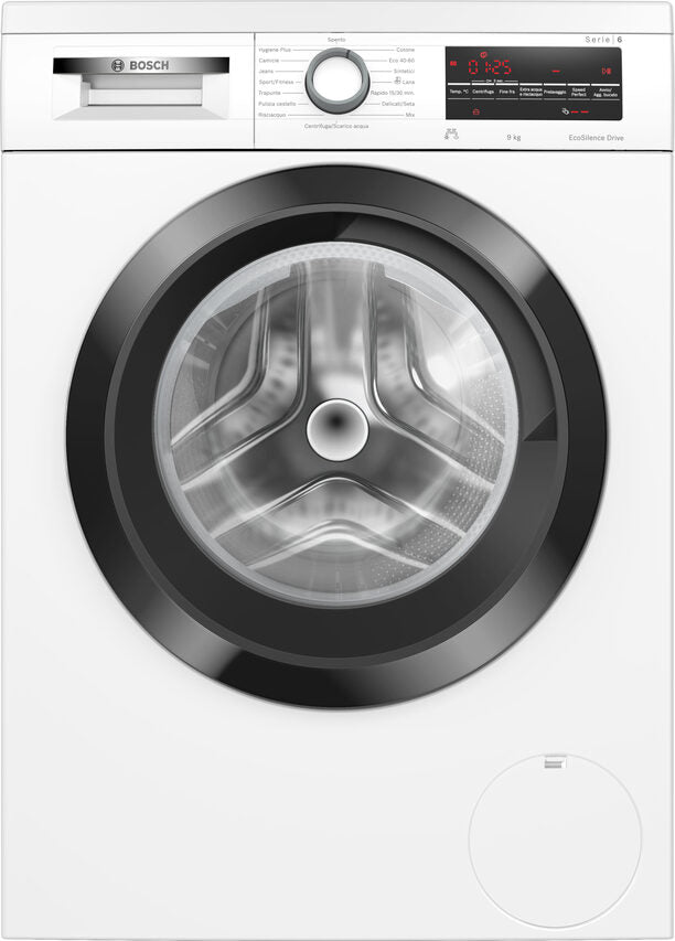 Bosch WUU28T29IT Lavatrice a Carica Frontale, Serie 6, 9 Kg, 1400 Giri, Classe A