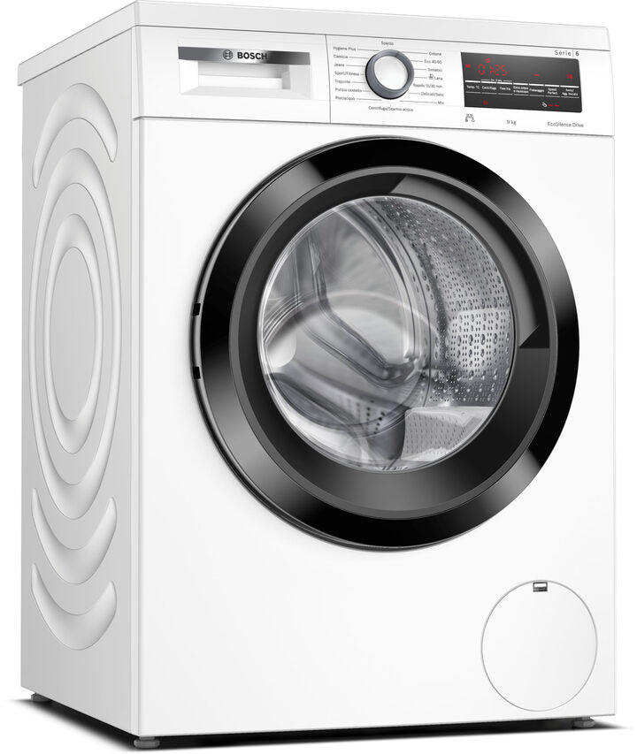 Bosch WUU28T29IT Lavatrice a Carica Frontale, Serie 6, 9 Kg, 1400 Giri, Classe A