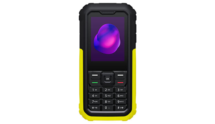 TCL 3189 6,1 cm (2.4") Nero, Giallo Telefono con fotocamera