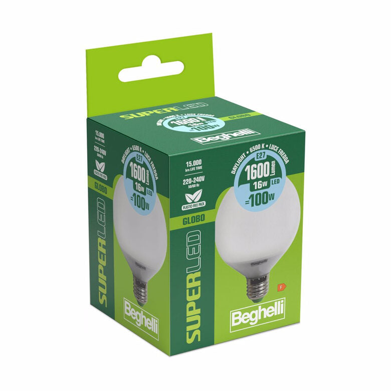 Beghelli SuperLED Lampadina a risparmio energetico 16 W E27 F
