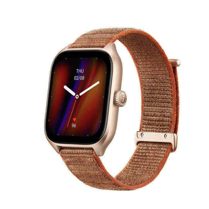 Amazfit GTS 4 4,45 cm (1.75") AMOLED 43 mm Marrone GPS (satellitare)